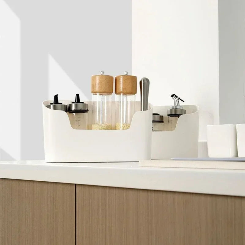Lisslune | Clever Space Adhesive Kitchen Bath Under Sink Organizer