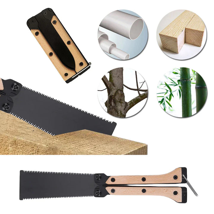 Lisslune | Sharp Double-Sided Mini Foldable Hand Saw