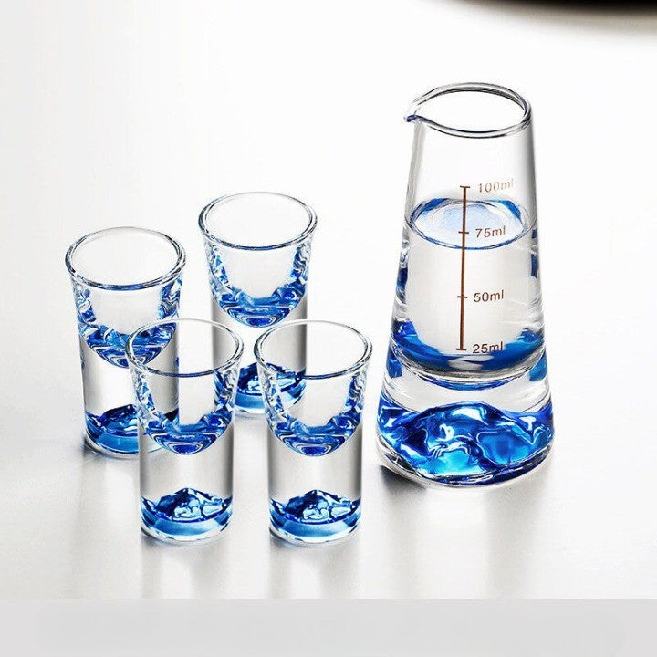 Lisslune | Japan Style Lead-Free Mountain Glass Set