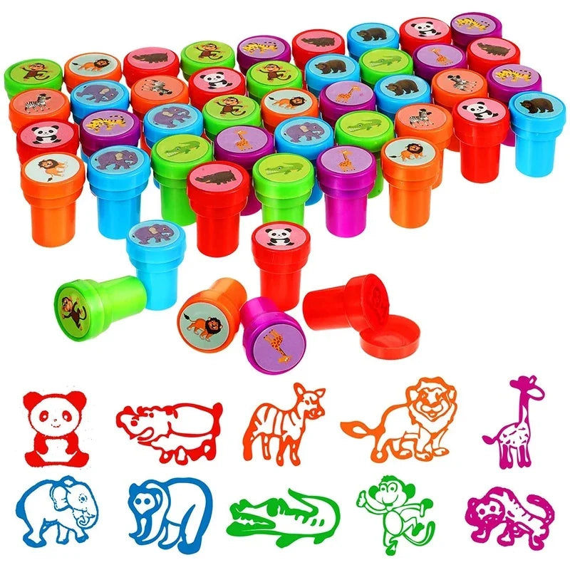 Lisslune | Colorful DIY Kids Stamp (10 pieces)