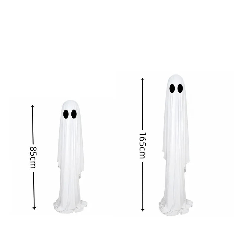 Rynx | New Ghost Lantern Halloween Decoration Courtyard Decoration Halloween Gift Courtyard Standing Spirit Face Halloween Decoration