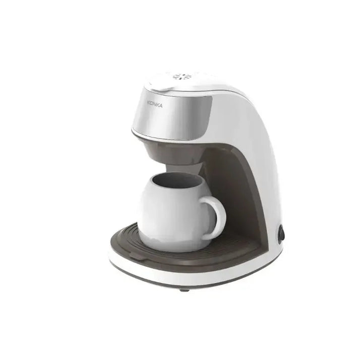 Lisslune | KONKA Coffee Machine 2 in 1, Tea and Coffee Powder, Multiple Drops, Cafeteria, Quick Heating, Office and Home, 220 V, Easy to Use