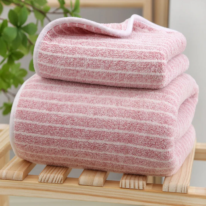 Rynx | Quick-drying towel coral fleece towels bath towels thickened absorbent for swimming pool sports fitness gift towels