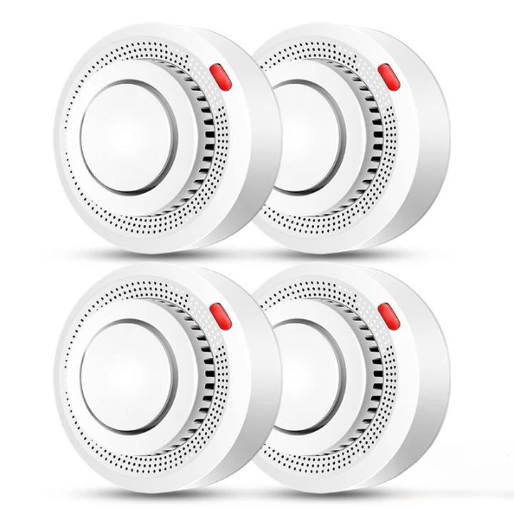 Lisslune | Smart WiFi Smoke Detector Fire Alarm 85dB – SafeSense