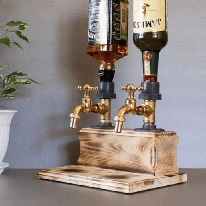 Lisslune | Wooden Beverage Dispenser – 5L Drink Server with Tap
