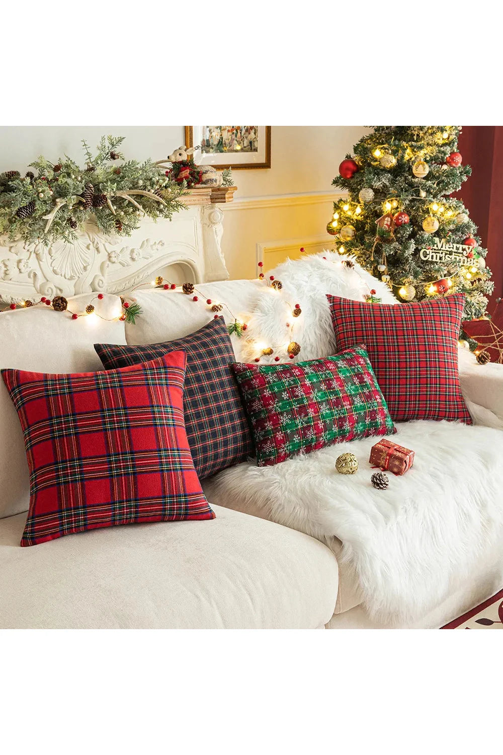 Lisslune | Plush Nordic Pillowcase