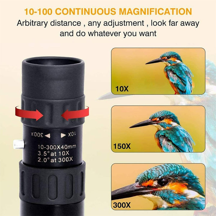 Lisslune | 10-300X Zoom Telescope for Mobile Phone