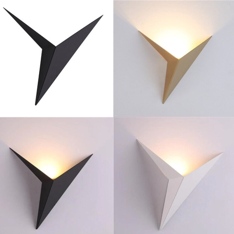 Lisslune | TriGlow – Triangular Wall Lamp for Sleek, Modern Lighting