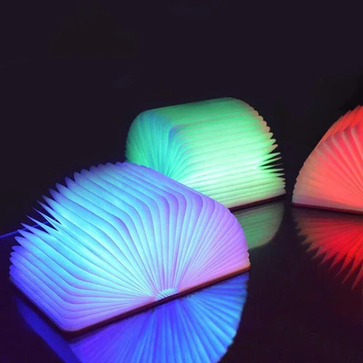 Lisslune | LumiFold elegant folding book lamp