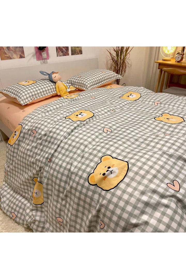 Lisslune | Checkered bedding collection
