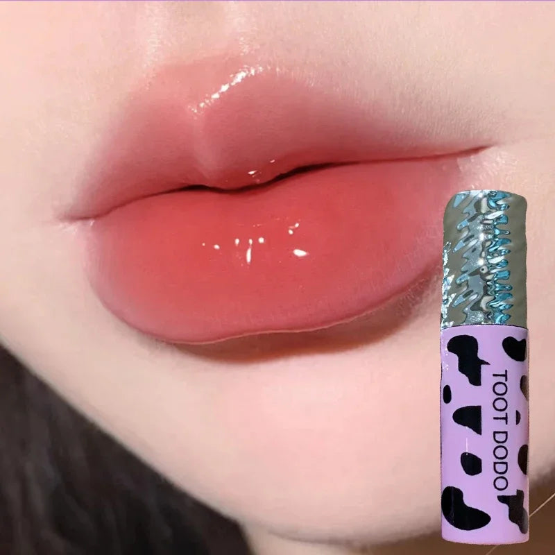 Rynx | Mirror Lip Shine Water Light Clear Lip Gloss Long-lasting Moisturizing Waterproof Non-sticky Cup Lip Color Korean Cosmetics