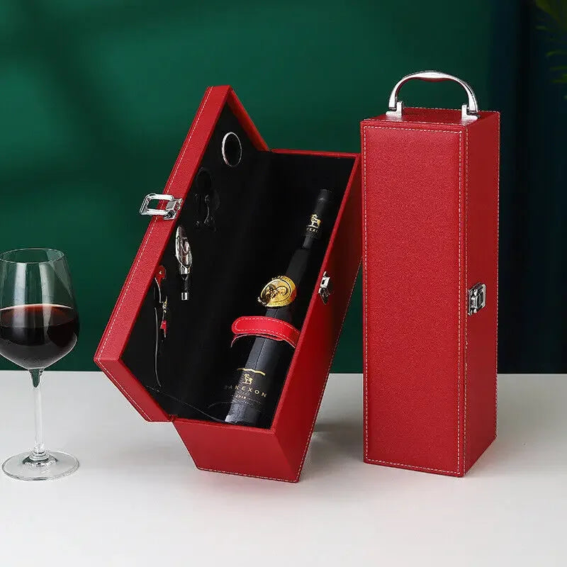 Lisslune | Luxury Wine Case - Stylish Storage for Wine and Accessories