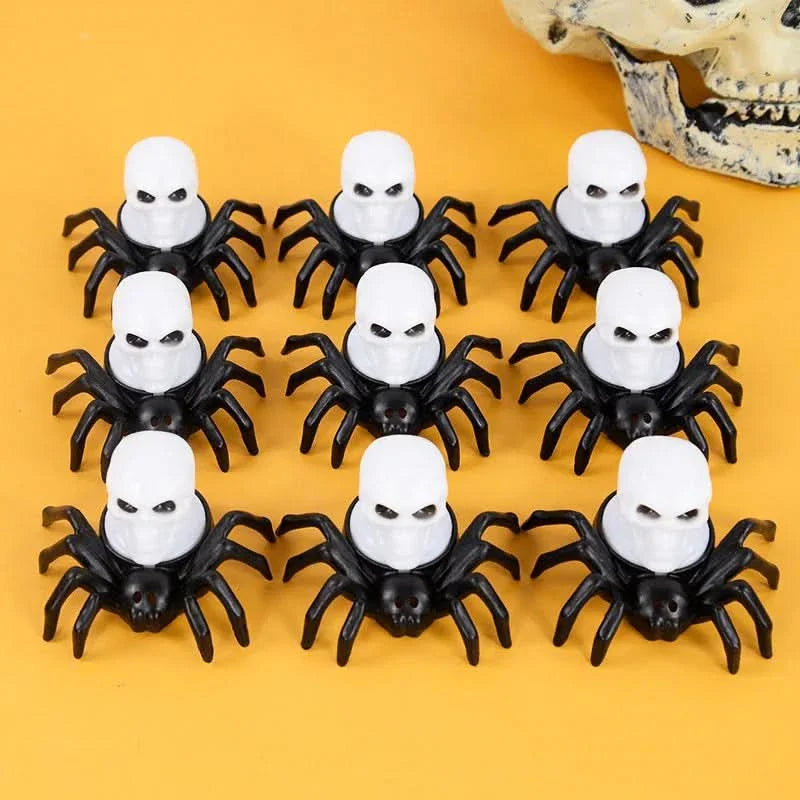 Lisslune | Halloween LED Skull & Spider Lamp – Spooky Home Decor