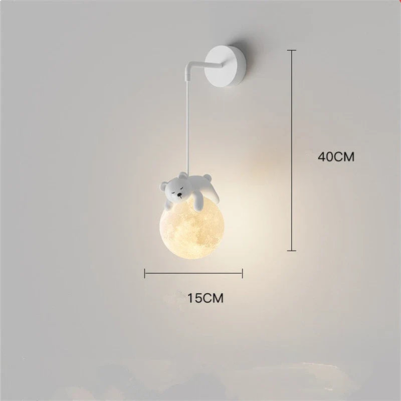 Lisslune | Bear & Rabbit Pendant Moonlight