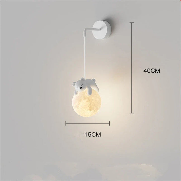 Lisslune | Bear & Rabbit Pendant Moonlight