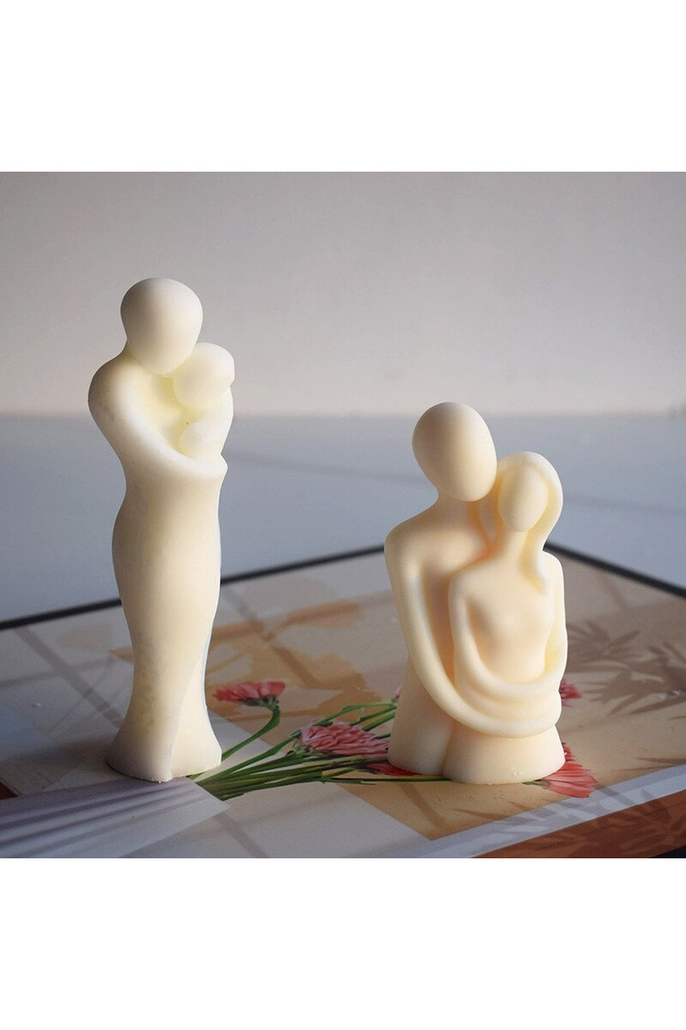 Lisslune | Couple Portrait Candle Shape