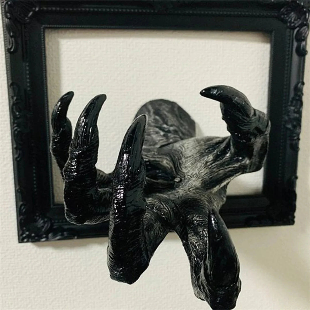 Rynx | Witch Hand Witch Decor Wall Hanging Statues Creative Wall Decoration Resin Aesthetic Art Sculpture Retro Wall Witch Hand Decoration