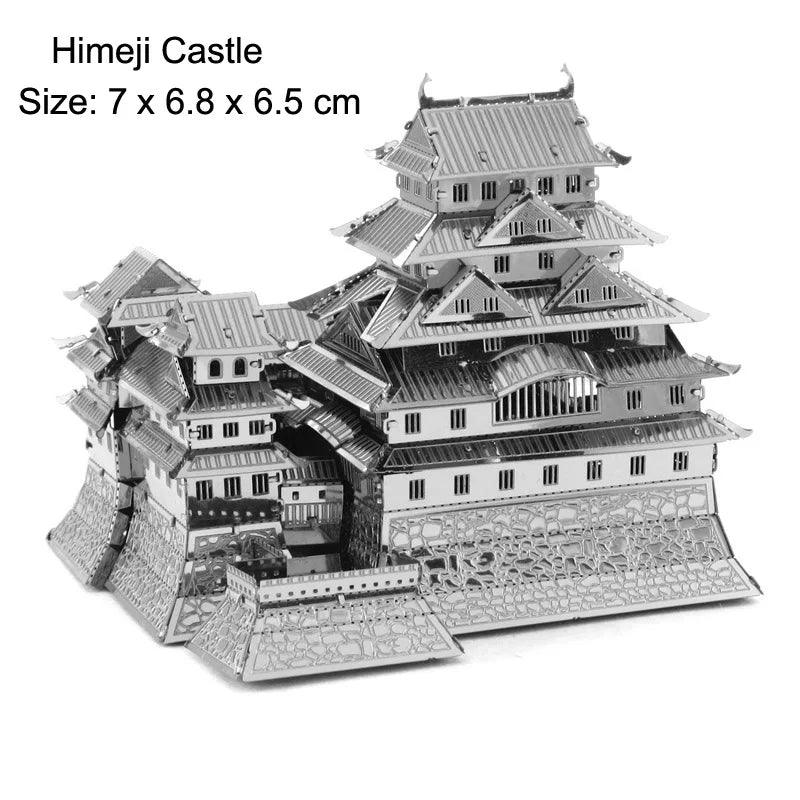Lisslune | Global Landmark 3D Metal Puzzle Set: Construct and Explore Iconic Structures