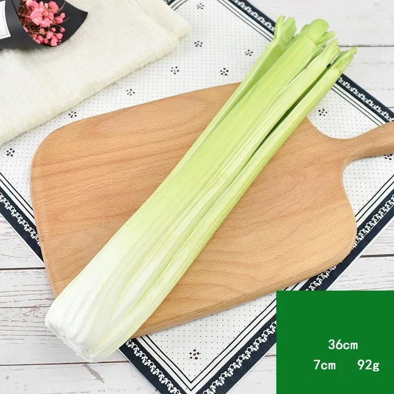 Lisslune | Life-Size Kitchen Vegetable Display Models - Decorative Artificial Ornaments for Culinary Education