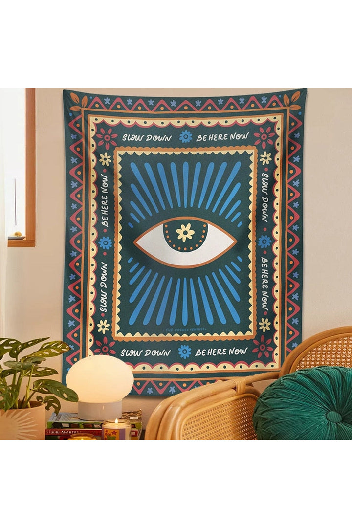 Lisslune | Psychedelic Eyes Tapestry