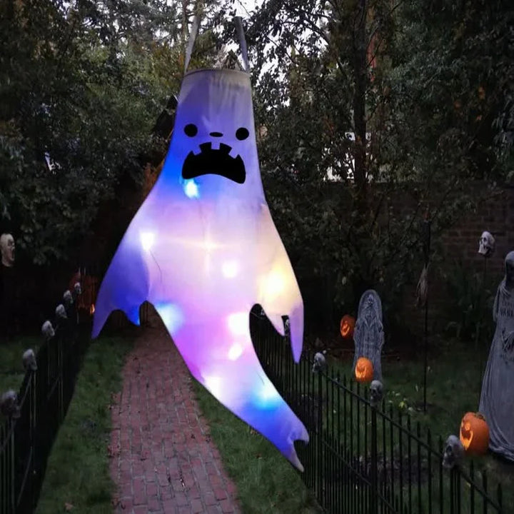 Lisslune | Halloween Hanging Ghost Lights – LED Outdoor Decor