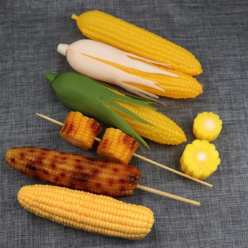 Lisslune | Life-like artificial corn cob display model for restaurants, hotels, and kitchens