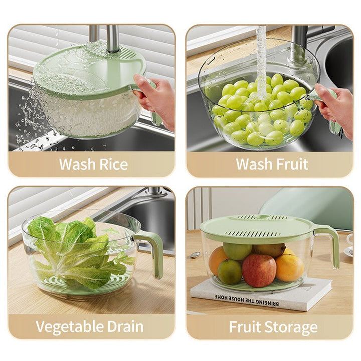 Lisslune | Easy Rice Washer Filter Strainer Basket