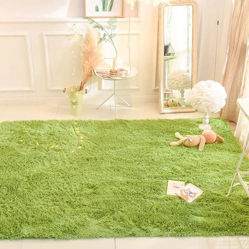 Lisslune | Fluffy Ultra Soft Non-Slip Rug with Memory Foam Cushion