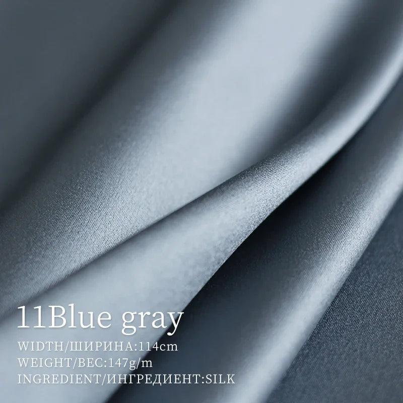 Lisslune | Opulent Red Raspberry 30 Momme Heavy Satin Silk Fabric for Refined Dress Couture and Couture Creations
