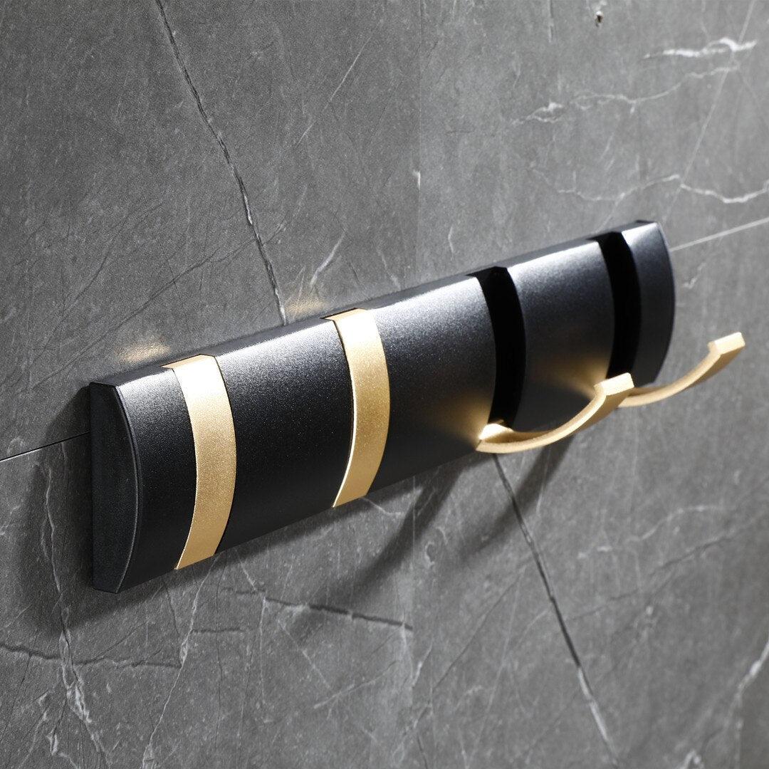 Lisslune | Compact and stylish towel hook organizer for improved storage at home