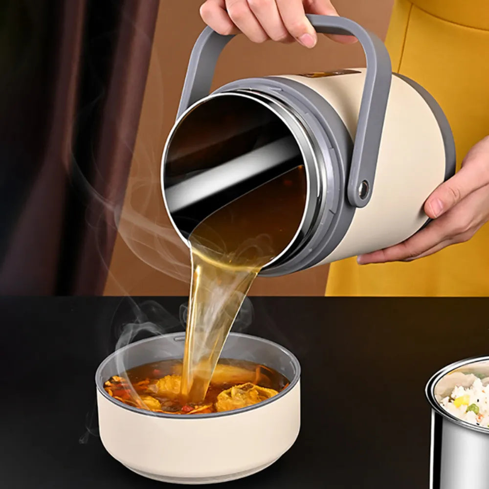 Lisslune | LunchJoy | Electric Lunchbox | Heats constantly | Enjoy healthily