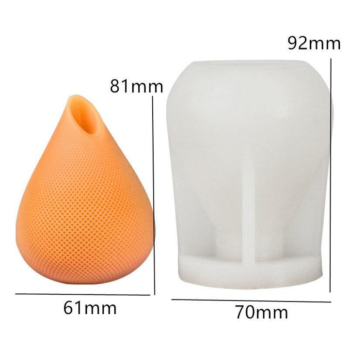 Lisslune | Creative spiral column silicone mold for unique candle and soap making!
