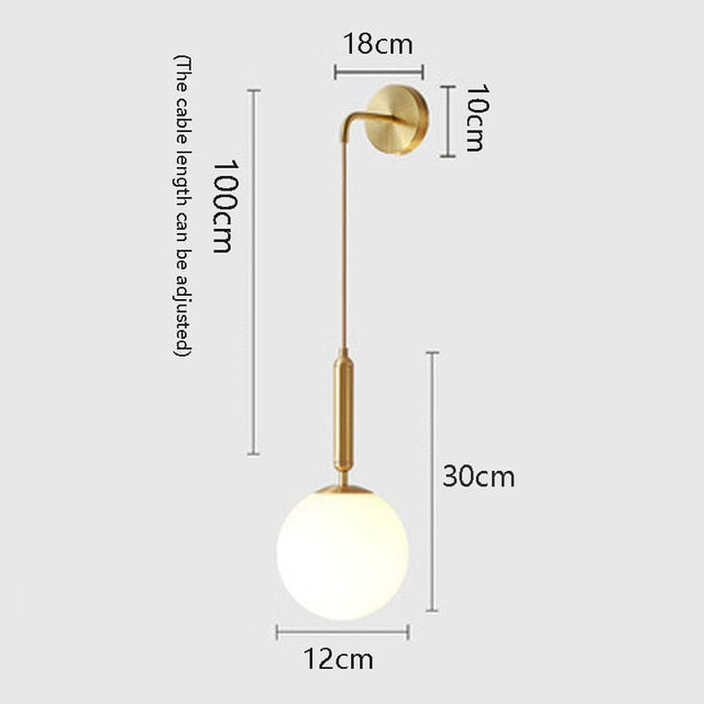 Lisslune | ScandiLuxe - Minimalist Wall Lamp