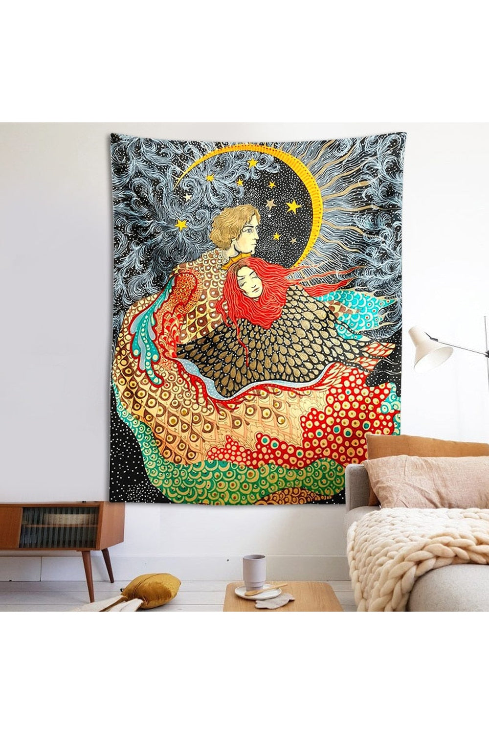 Lisslune | Fantasy Psychedelic Tapestry
