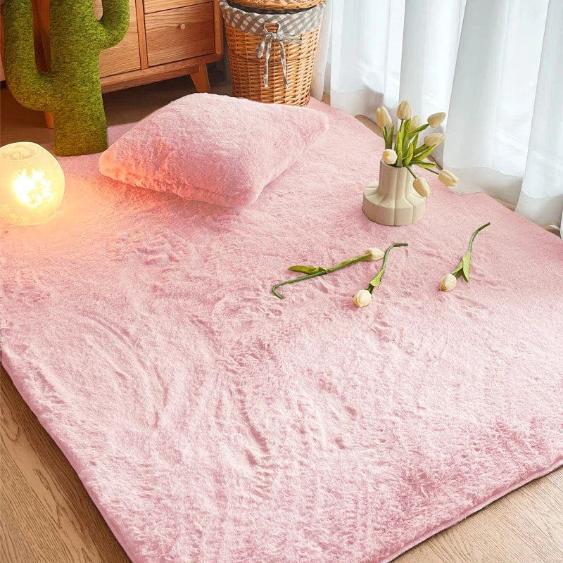 Rynx | Synthetic fur carpet soft fluffy carpet living room decoration rugs thick plush bedroom carpet home decor rugs area mats