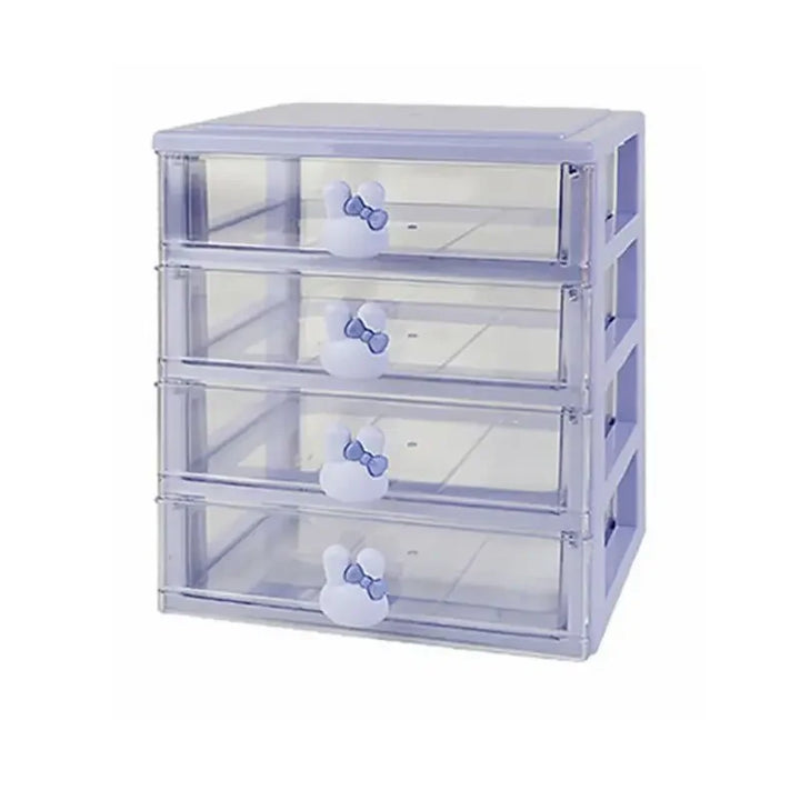 Rynx | Desk Storage Box Organizer Student Drawer Box Pen Holder Cute Office Kids Hair Accessories Stationery Rack Organizer Box
