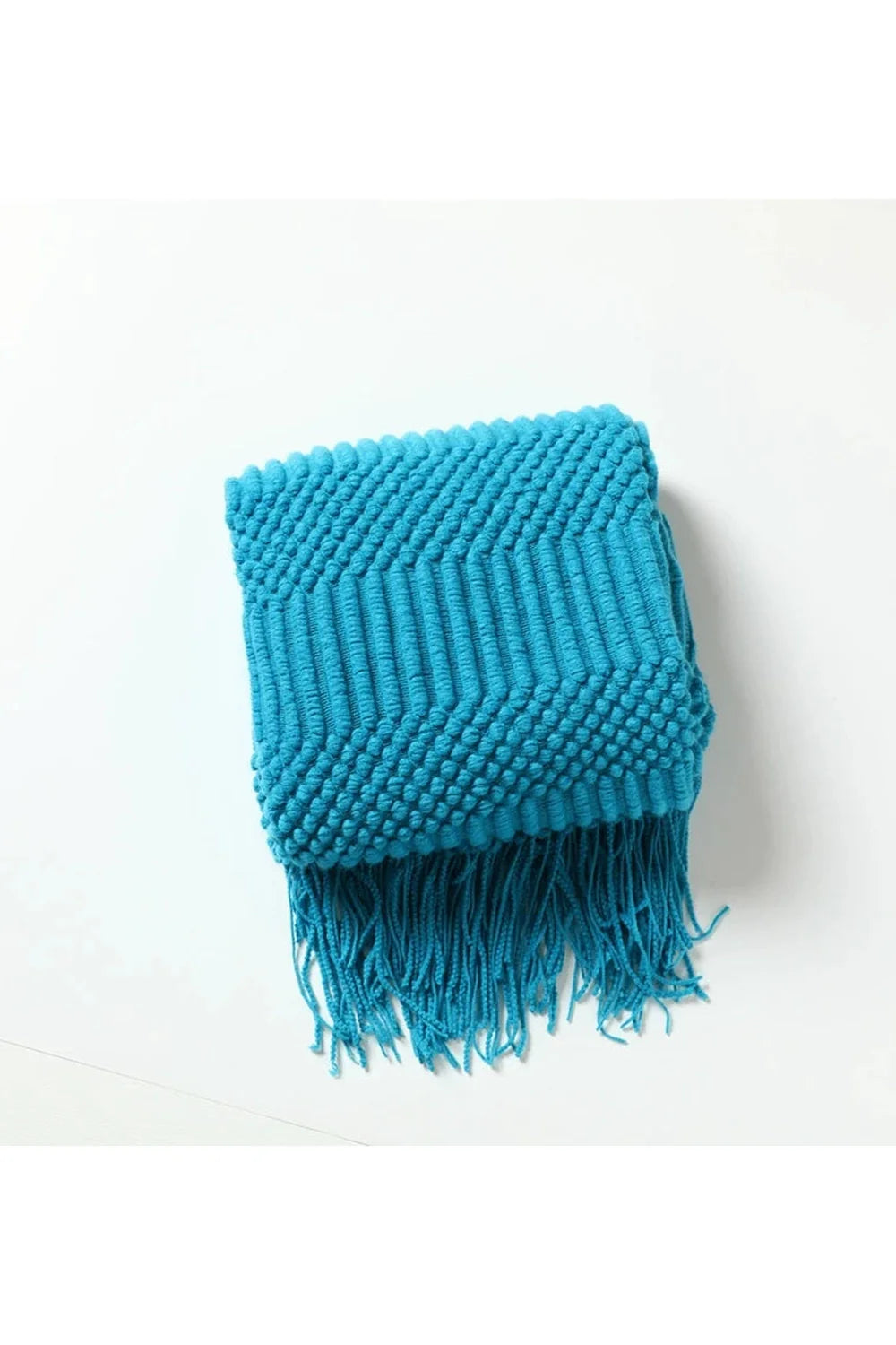 Lisslune | Diamond Knit Throw Blanket