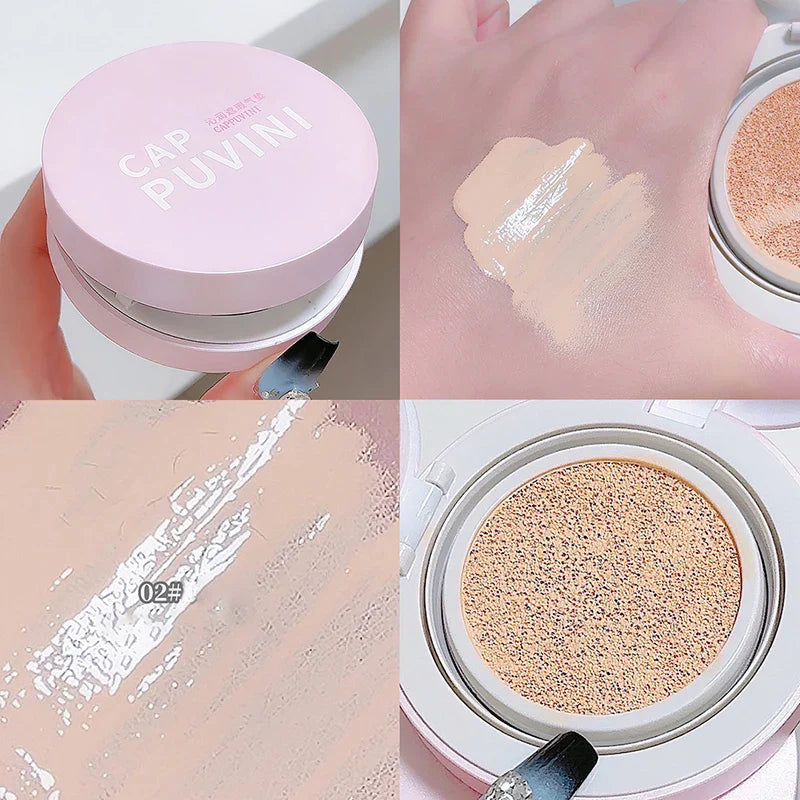 Rynx | Moisturizing Concealer Air Cushion CC Cream Naturally Waterproof Brightening Cushion Foundation High Coverage Makeup Base Cosmetics
