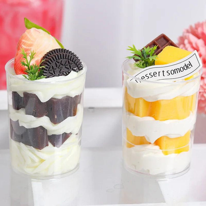 Lisslune | Life-like Artificial Ice Cream Cake Centerpiece for Home Decoration and Photography