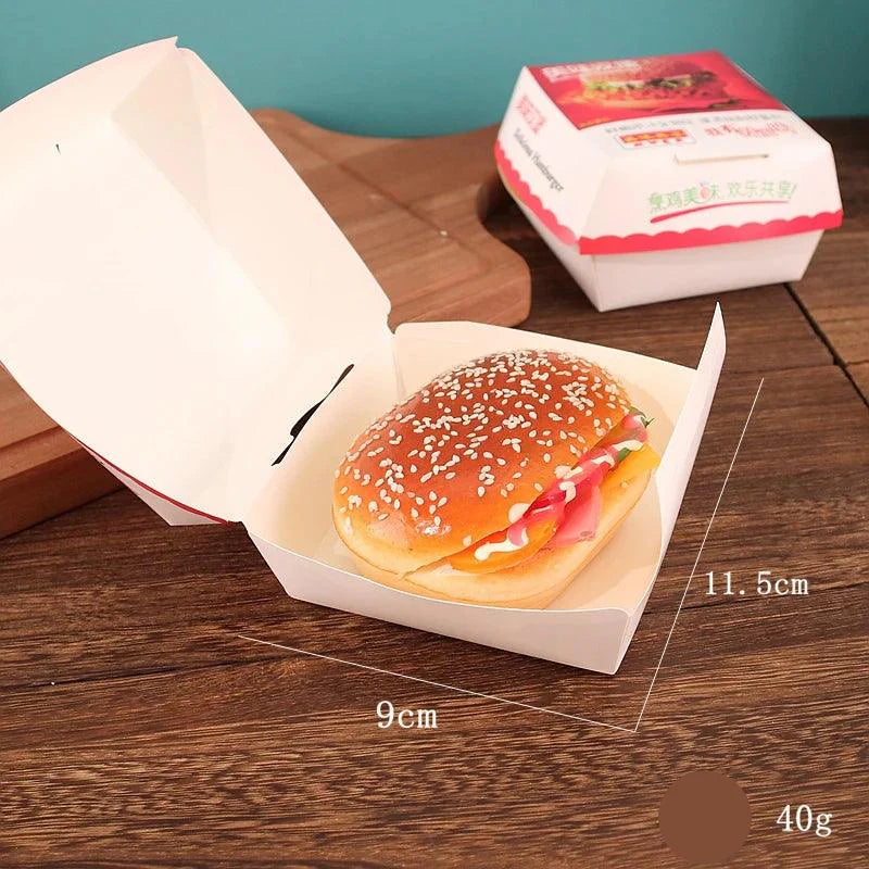 Lisslune | Lifelike Jumbo Big Mac Model - Ideal for Home Decor and Photography