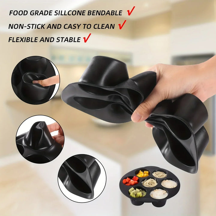 Lisslune | Silicone Bakeware for Microwave and Air Fryer - FlexiBake