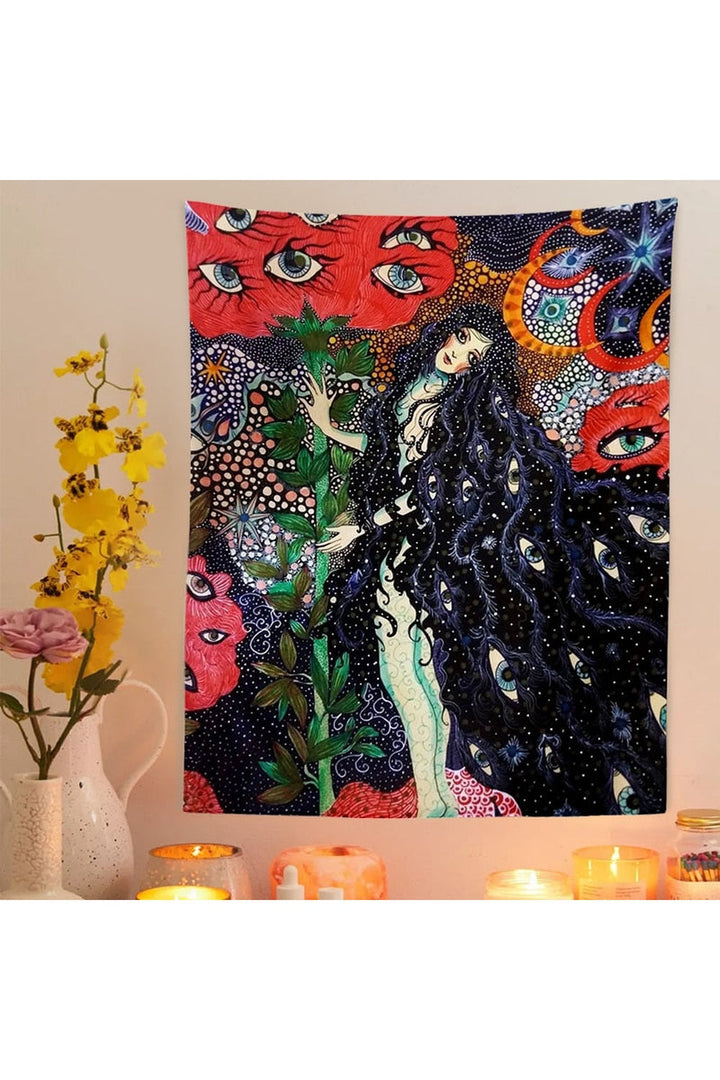 Lisslune | Of The World Psychedelic Tapestry