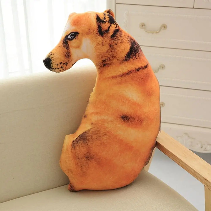 Lisslune | Realistic Dog Soft Dog Plush Pillows