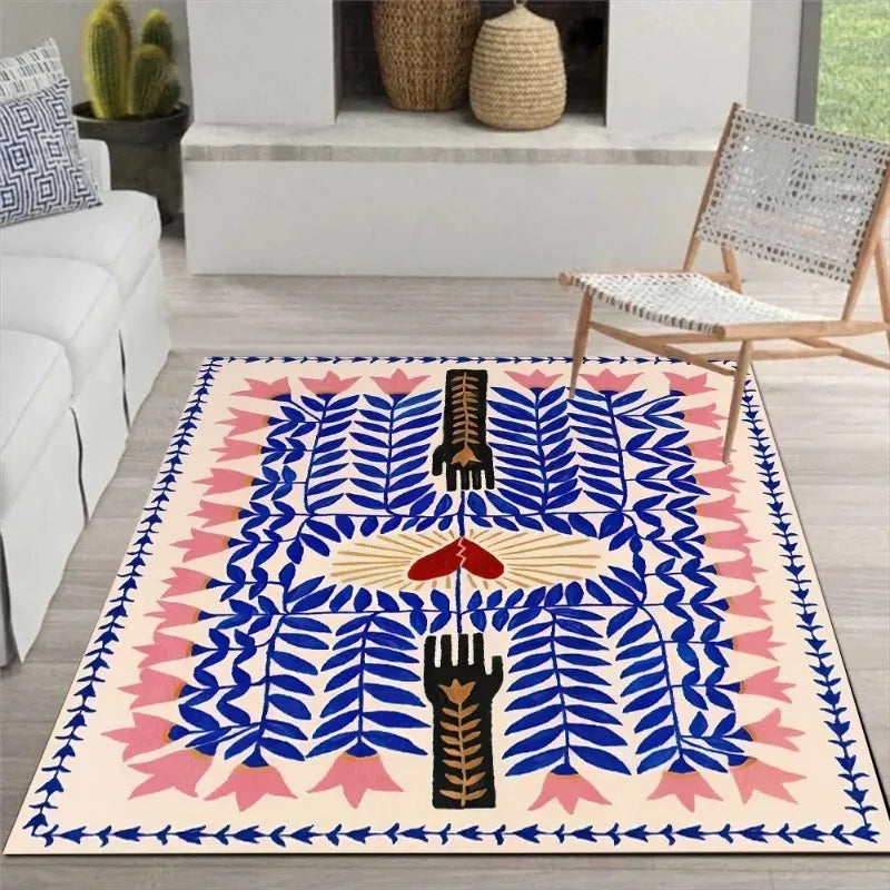 Rynx | Creative Animal Living Room Large Rugs Lightweight Luxury Fashion Bedroom Decorative Rug Comfortable Easy Care Home Rug Carpet