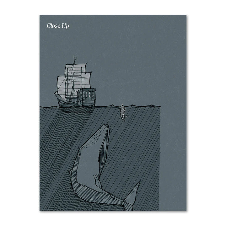 Lisslune | and fish canvas poster