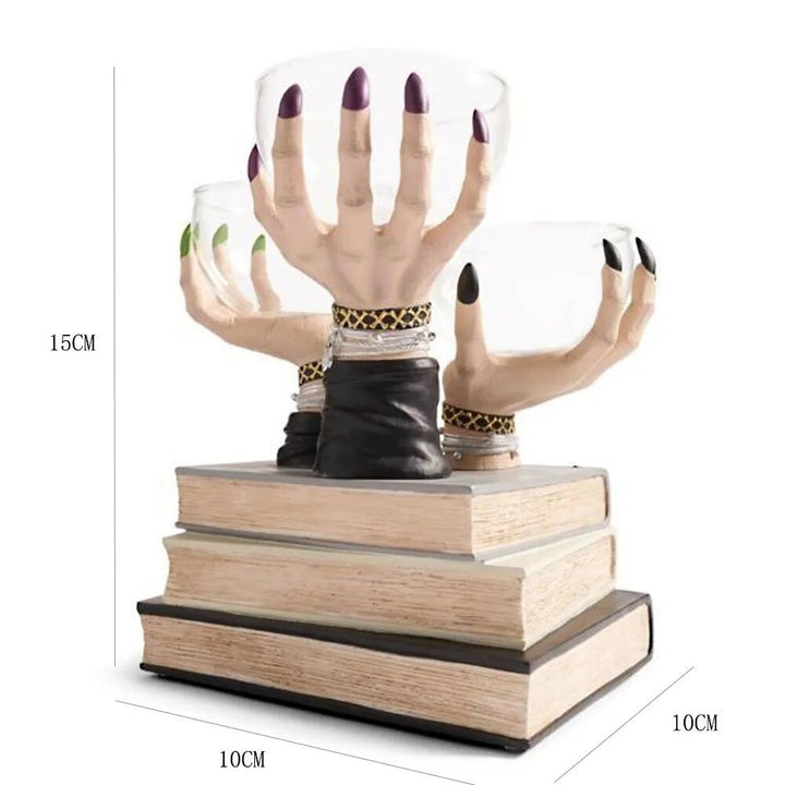 Lisslune | Witch Hand Vintage Resin Party Snack Holder