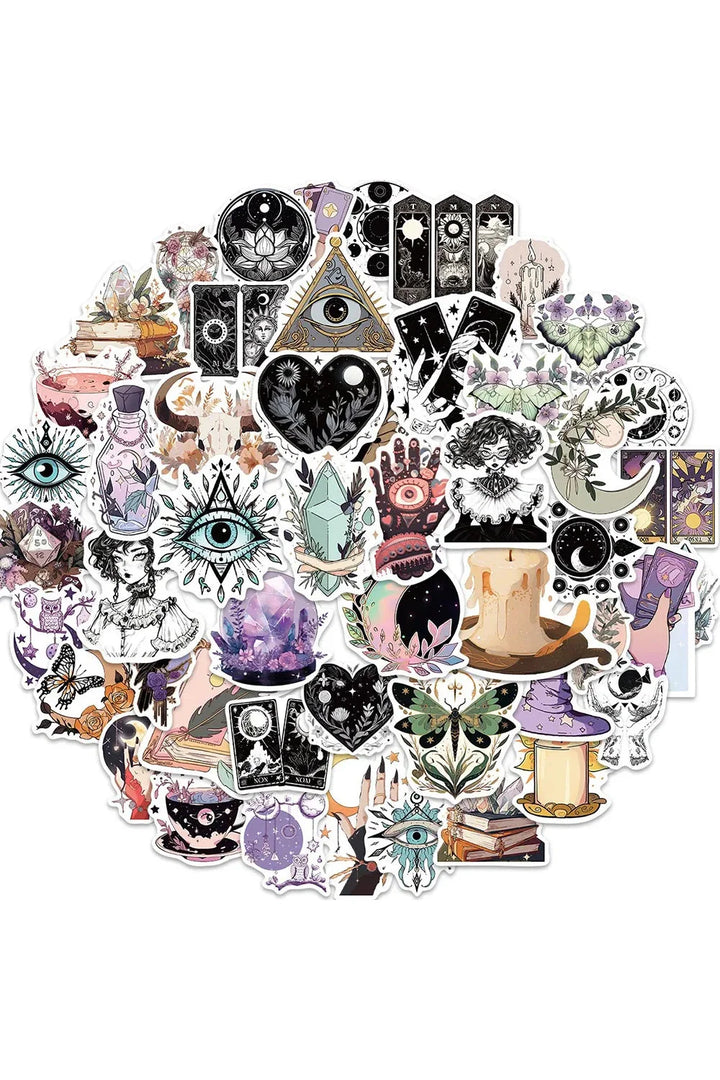 Lisslune | Witch Scrapbooking Stickers