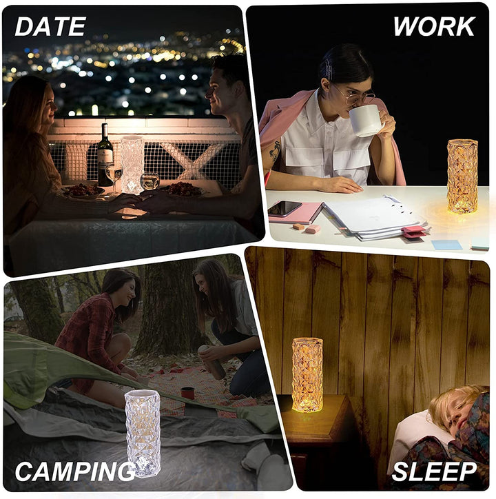 Lisslune | Elegant Atmosphere Crystal Night Light