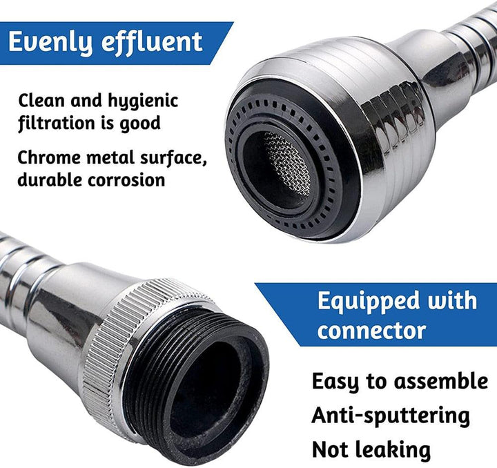 Lisslune | Water-saving 360° swivel faucet attachment for environmentally conscious living