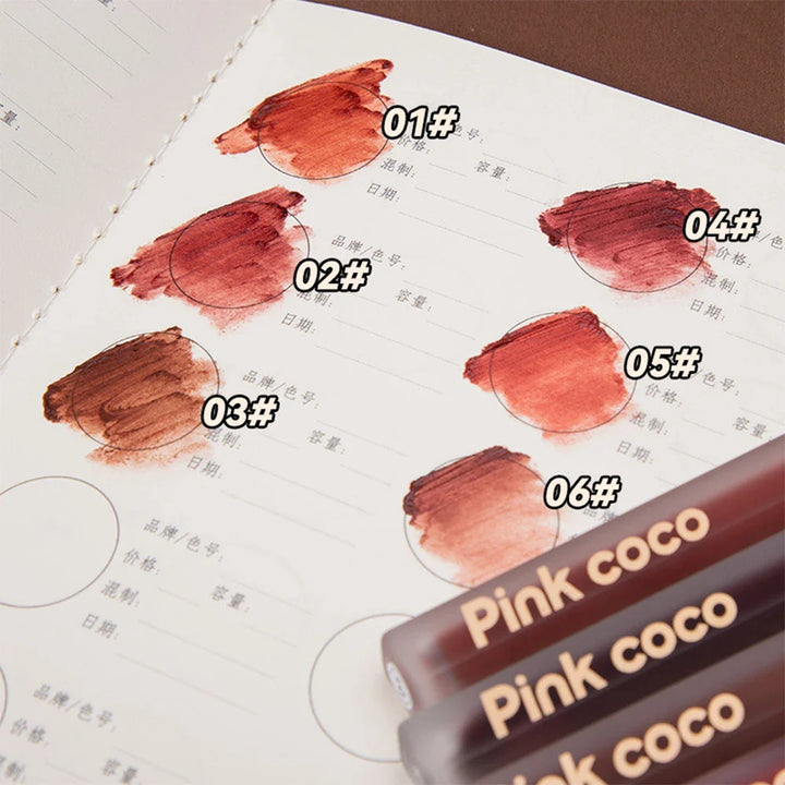 Rynx | Fog Texture Lip Gloss Matte Water Liquid Lipstick Moisturizing Lip Gloss Long-lasting Sexy Lips Tint Makeup Korean Cosmetics